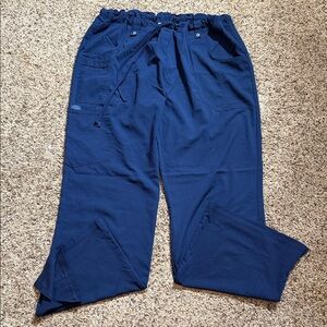 Dickies Women's Large Navy Scrub Pants